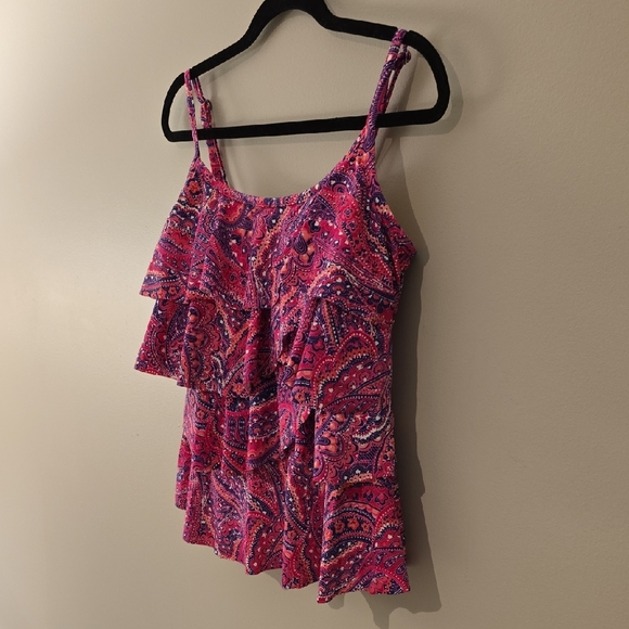 Miraclesuit Tankini Swimsuit – Size 12 - Picture 3 of 7